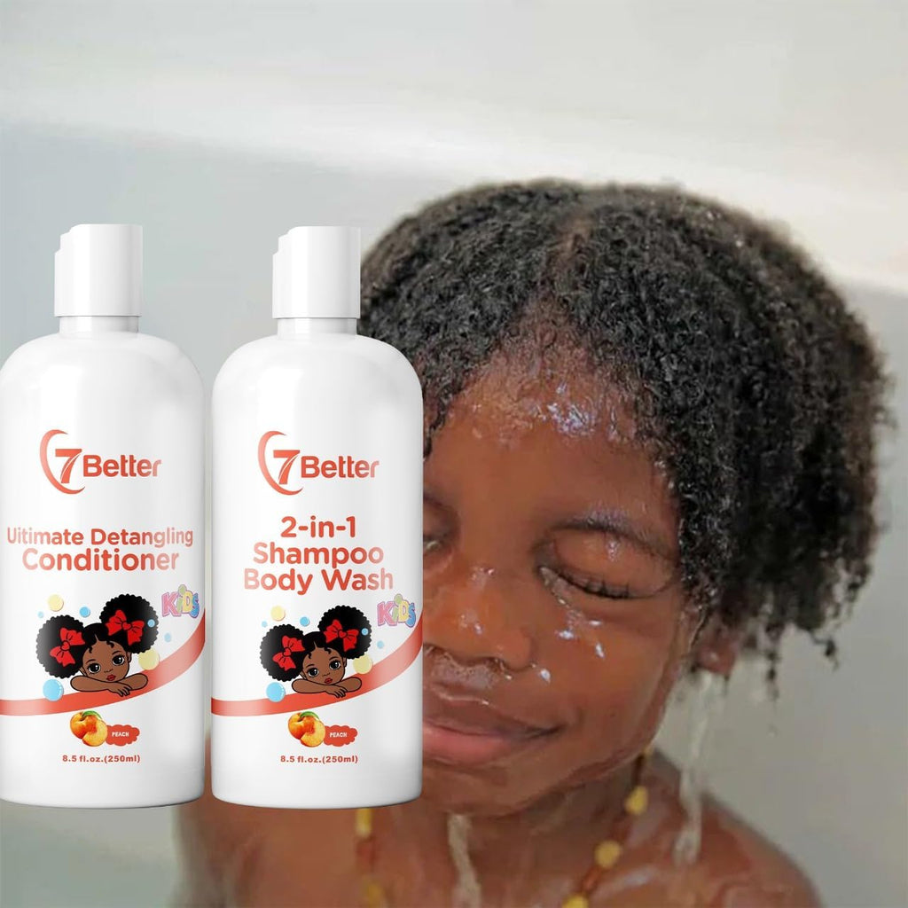 Kids hair growth Biotin shampoo and conditioner shampoo for hair growth All types hair