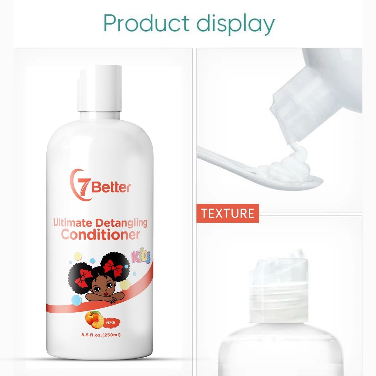 Kids hair growth Biotin shampoo and conditioner shampoo for hair growth All types hair