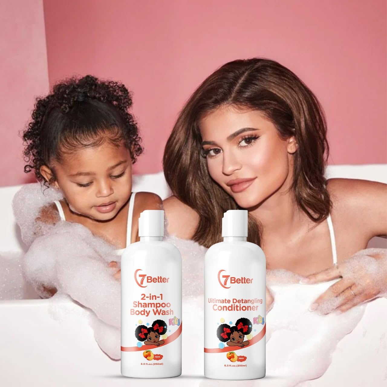 Kids hair growth Biotin shampoo and conditioner shampoo for hair growth All types hair
